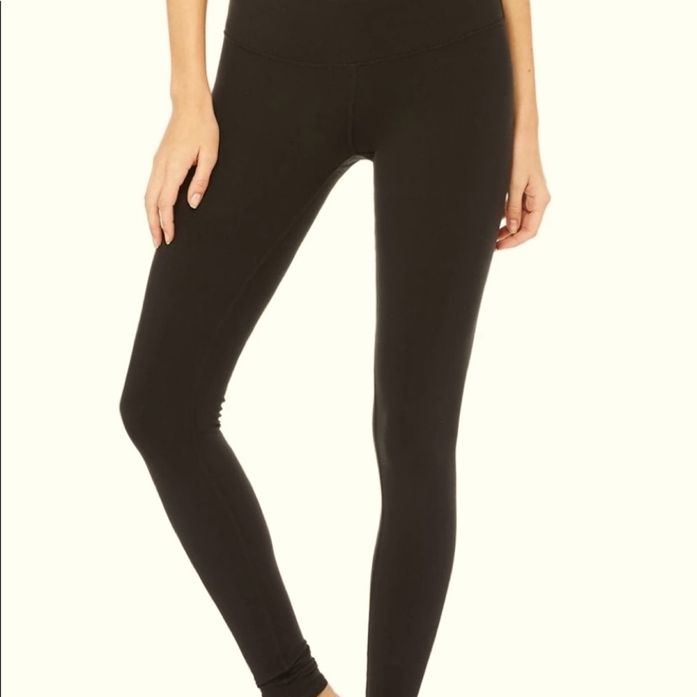 Alo Yoga Black Airbrush Leggings